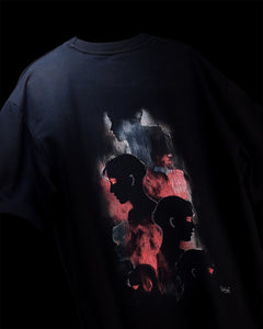 Faces Unbound Oversized T-shirt