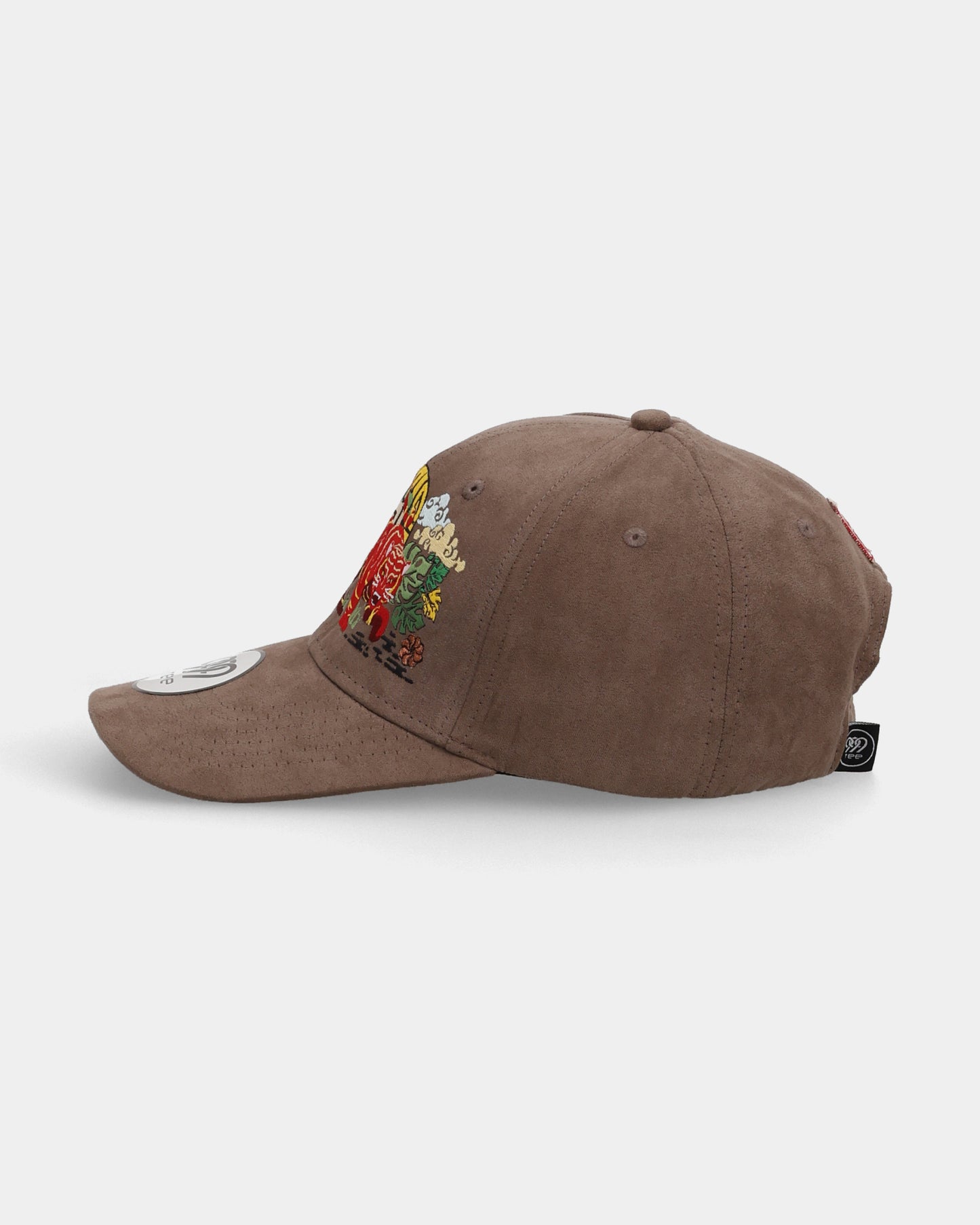 Amber Claw Suede Cap