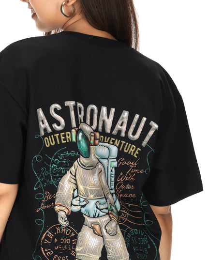 The Cosmic Odyssey Women's Oversized Tee