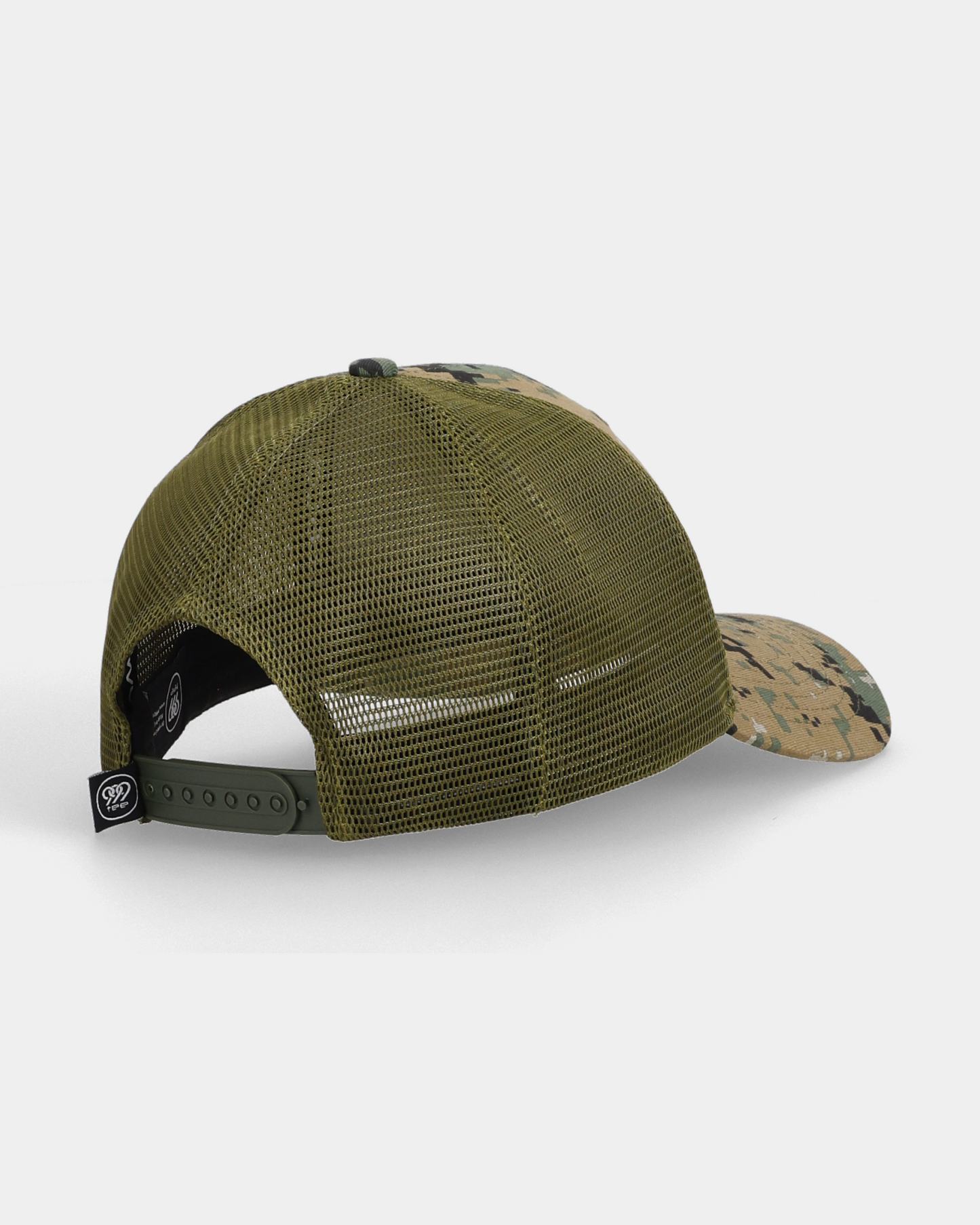 Tiger Camo Green Trucker Cap