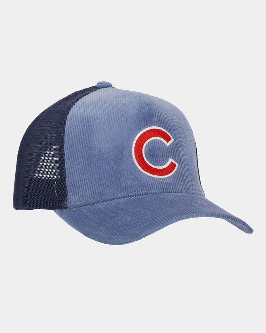 999Tee Blue Tucker cap with front Embroidery of Chicago Cubs Initials