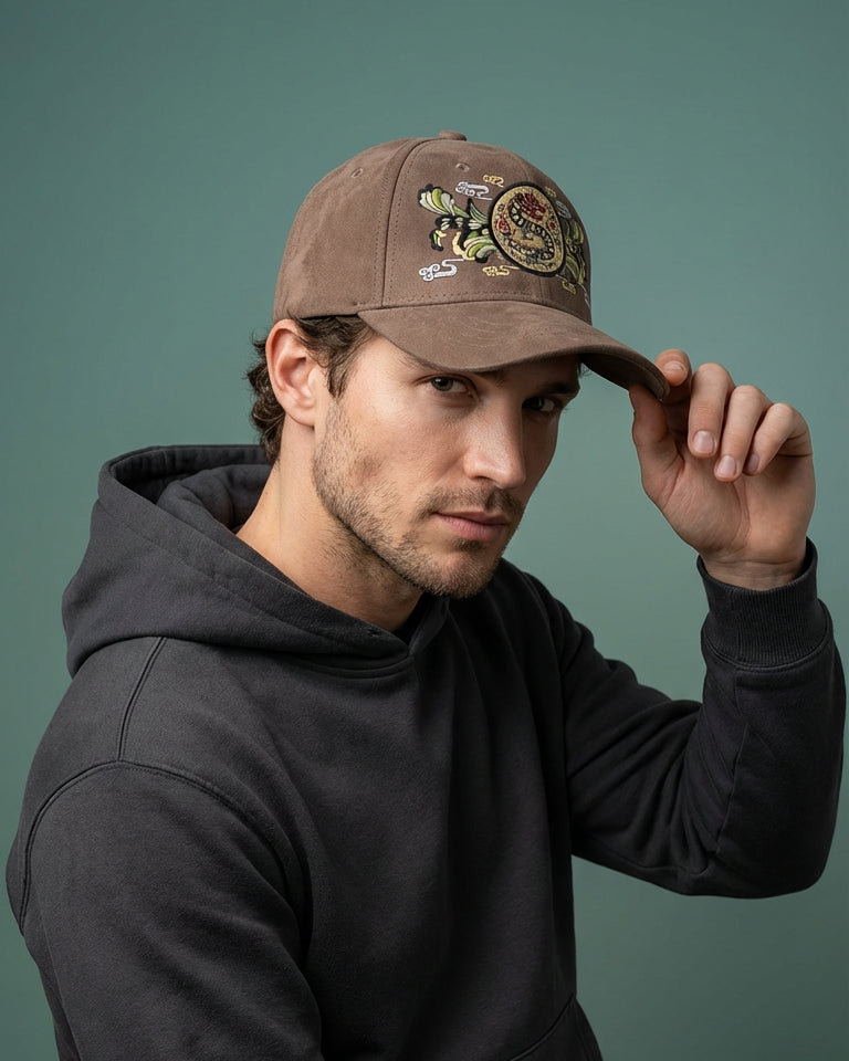 Dynasty Crest Suede Cap