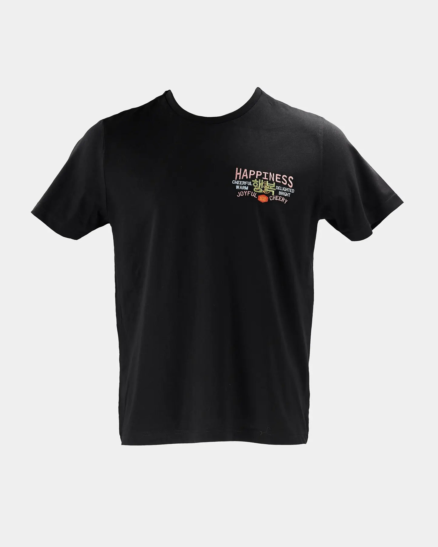 Happiness Embroidered Men’s T-shirt