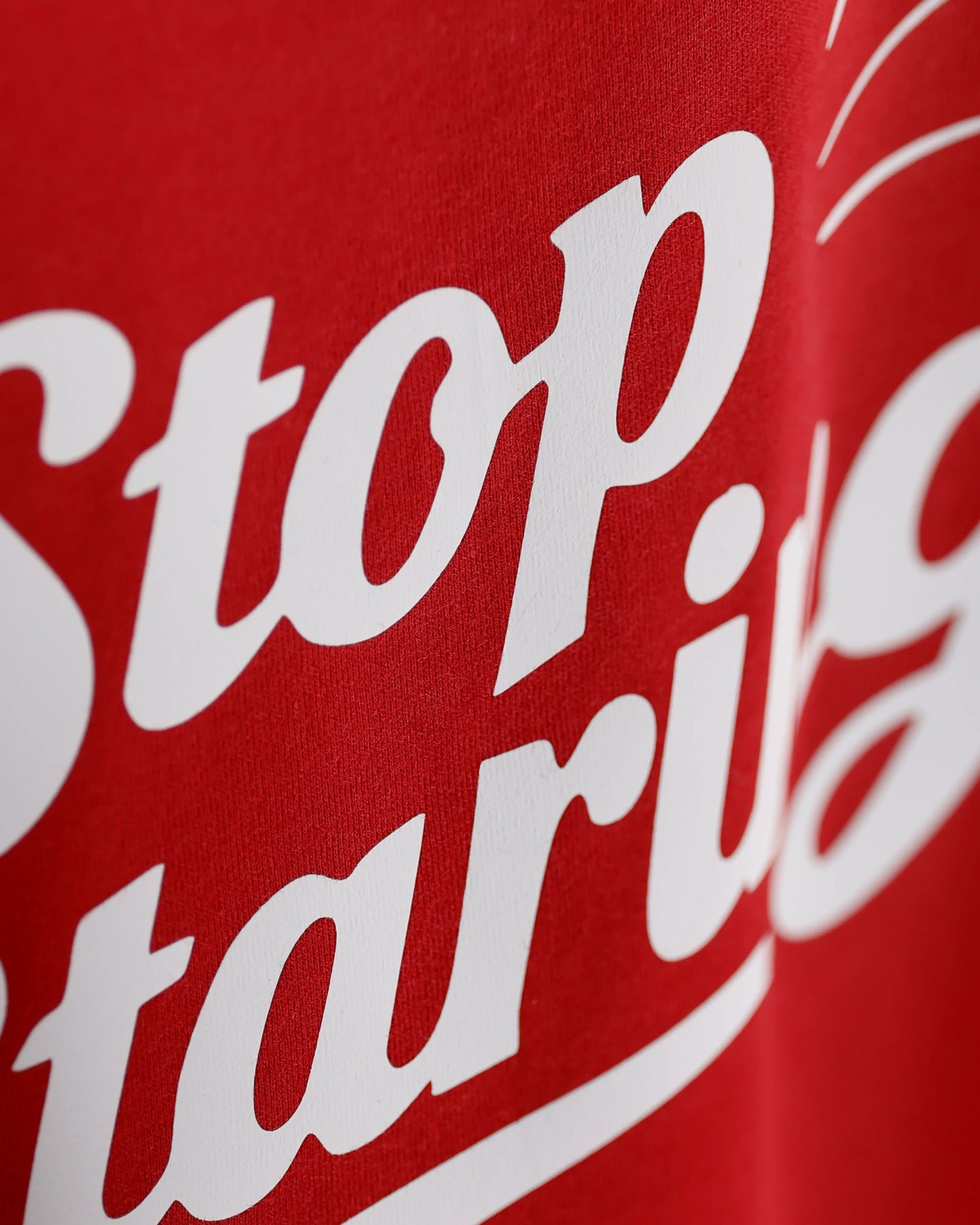 Hey Stop Staring Women’s T-Shirt - Red