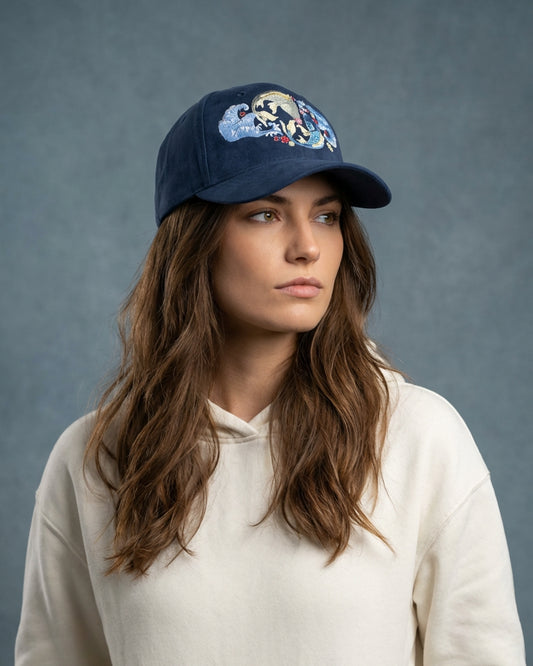 Koi Drift Suede Cap