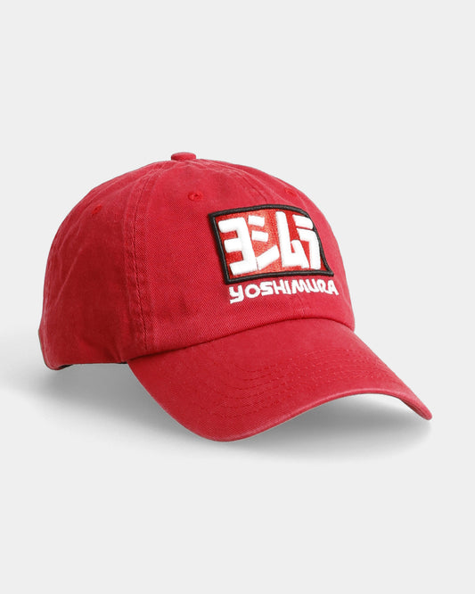Yoshimura Dad Cap // Red