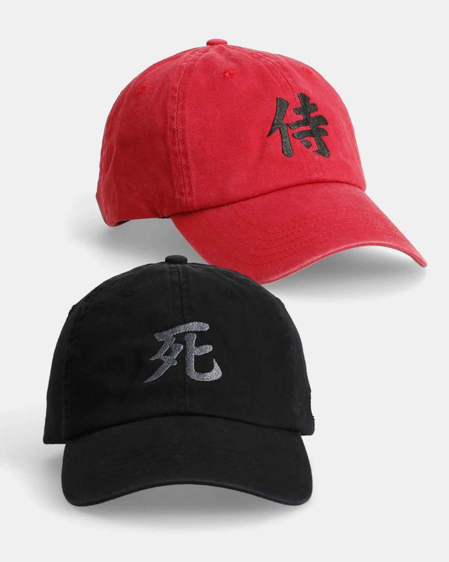 Bushido + Reaper Dad Cap Combo (Set of 2)