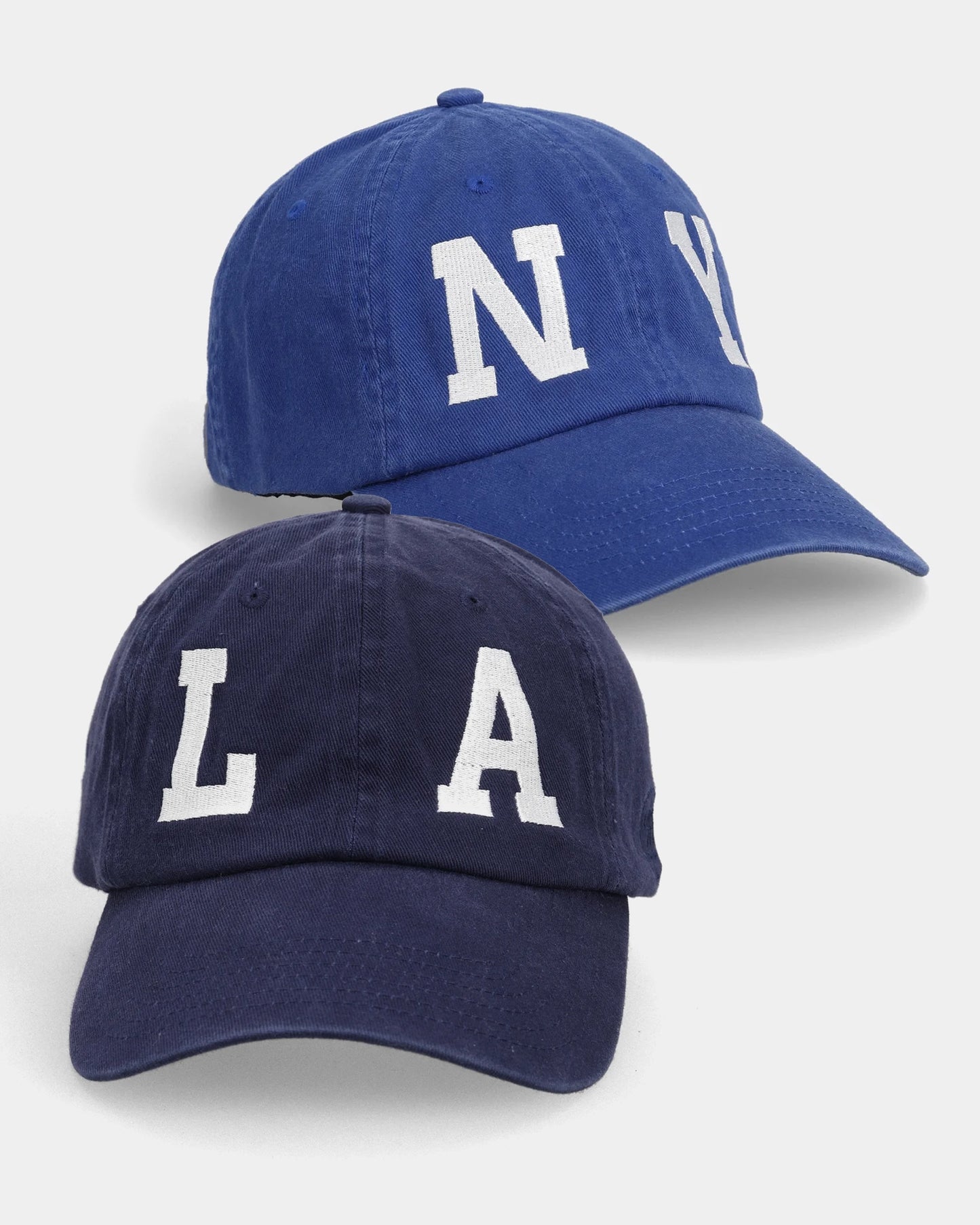NY#05 + LA#03 Dad Cap Combo (Set of 2)