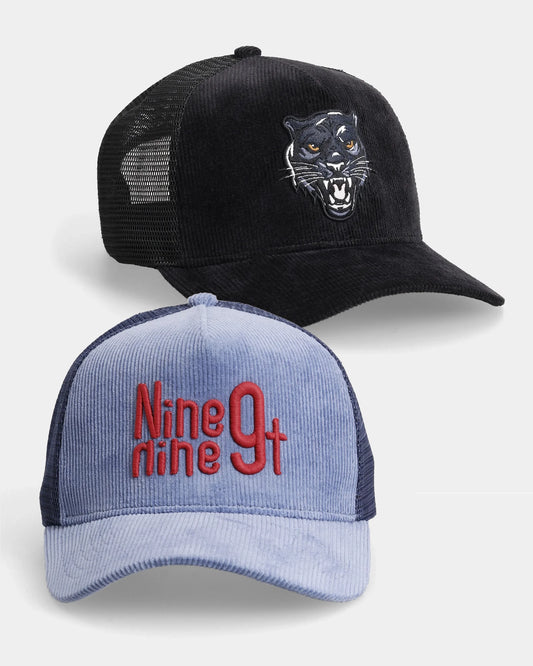 Panther + Vol.09 (Matt) Trucker Cap Combo (Set of 2)