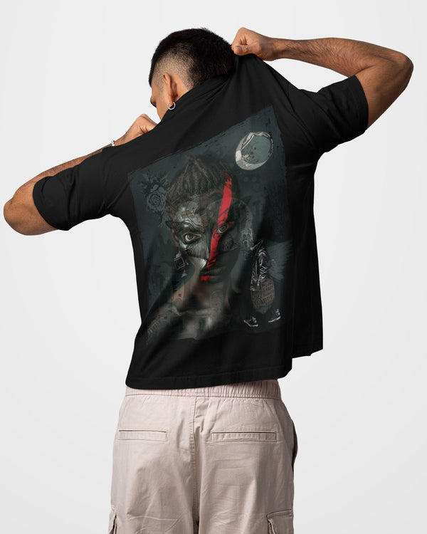 Haunted Lady Oversized T-shirt