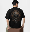 Headphone Skull Oversized T-shirt