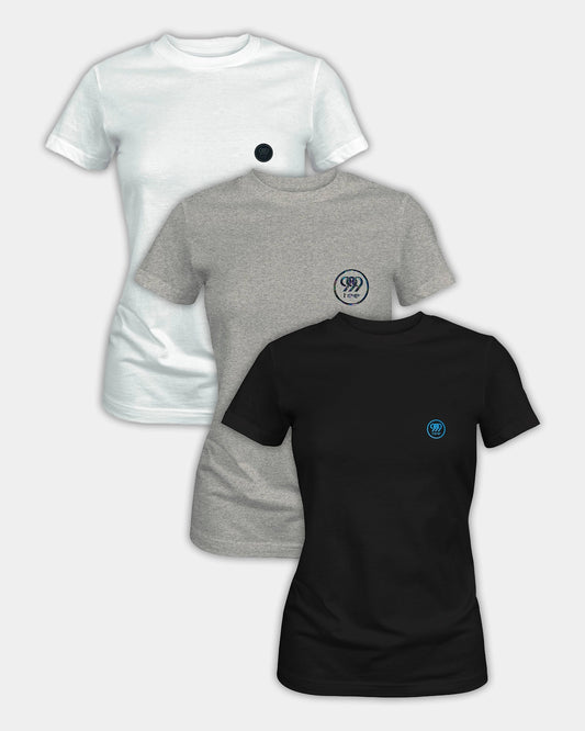 Women’s Everyday Essentials T-Shirt Pack - Classic Basics (Set of 3)