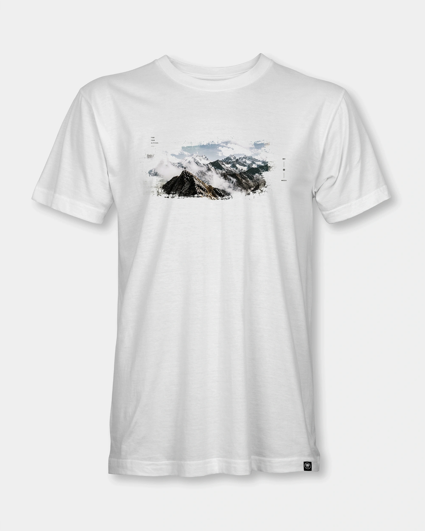 Find Your Altitude Men's White T-shirt