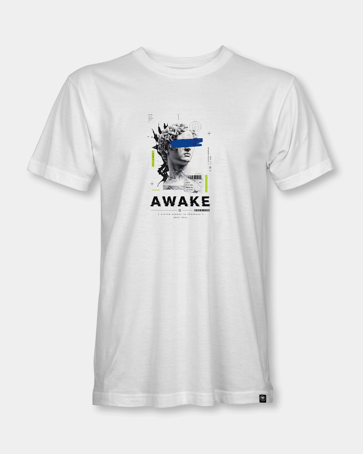 Awake Men's White T-shirt