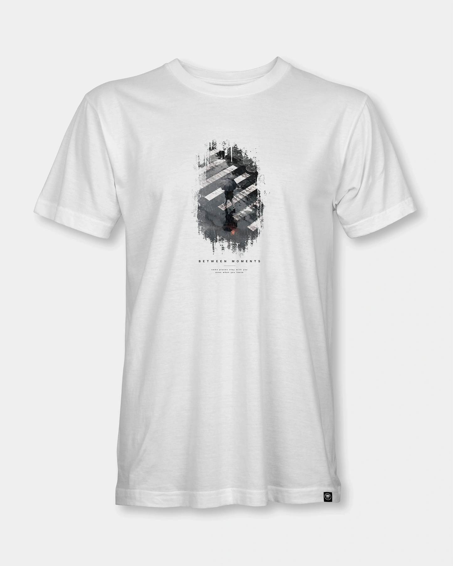 Between Moments Men's White T-shirt
