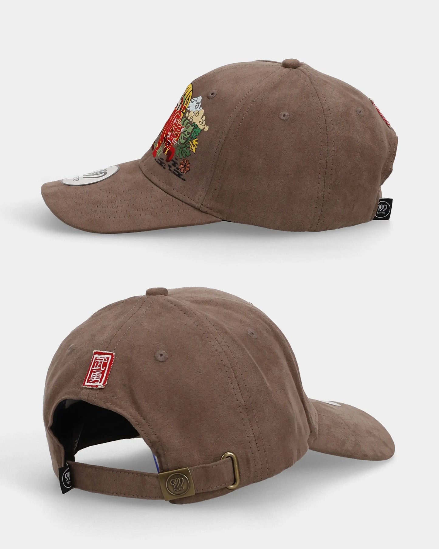 Amber Claw Suede Cap