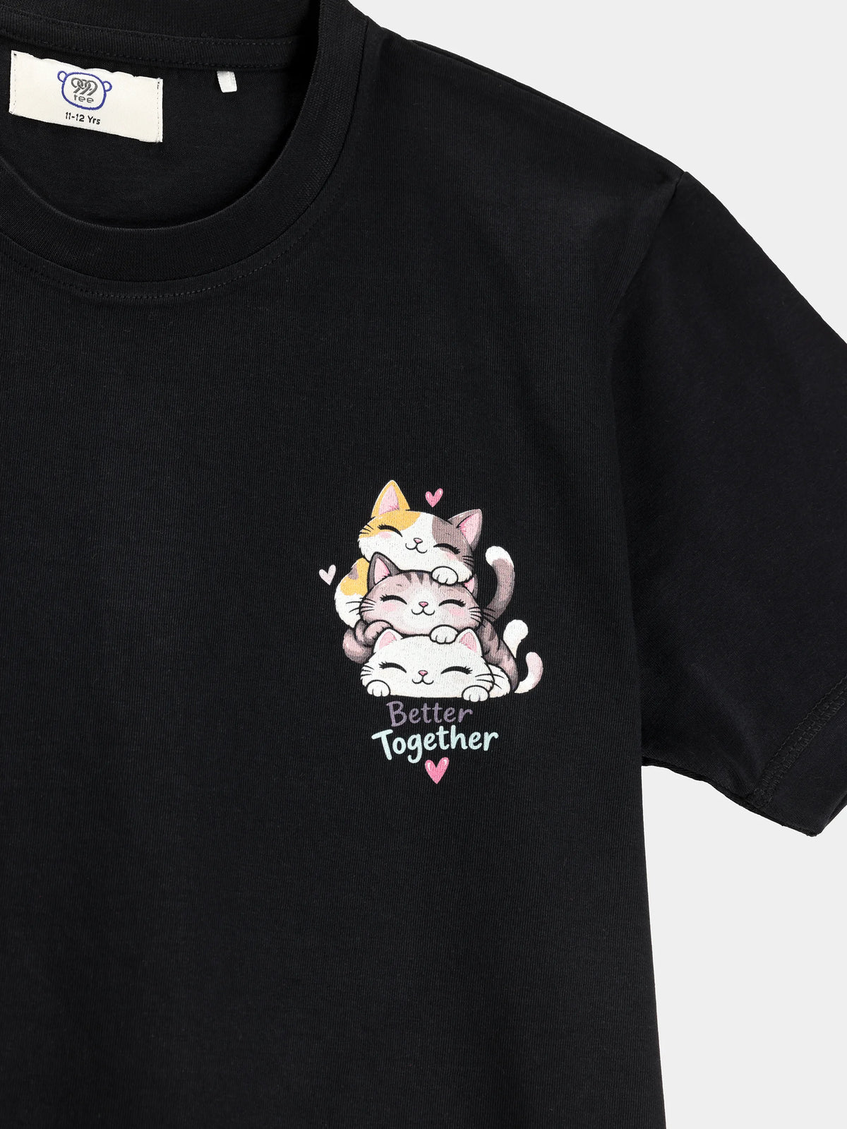 Better Together Kids' T-Shirt - Black