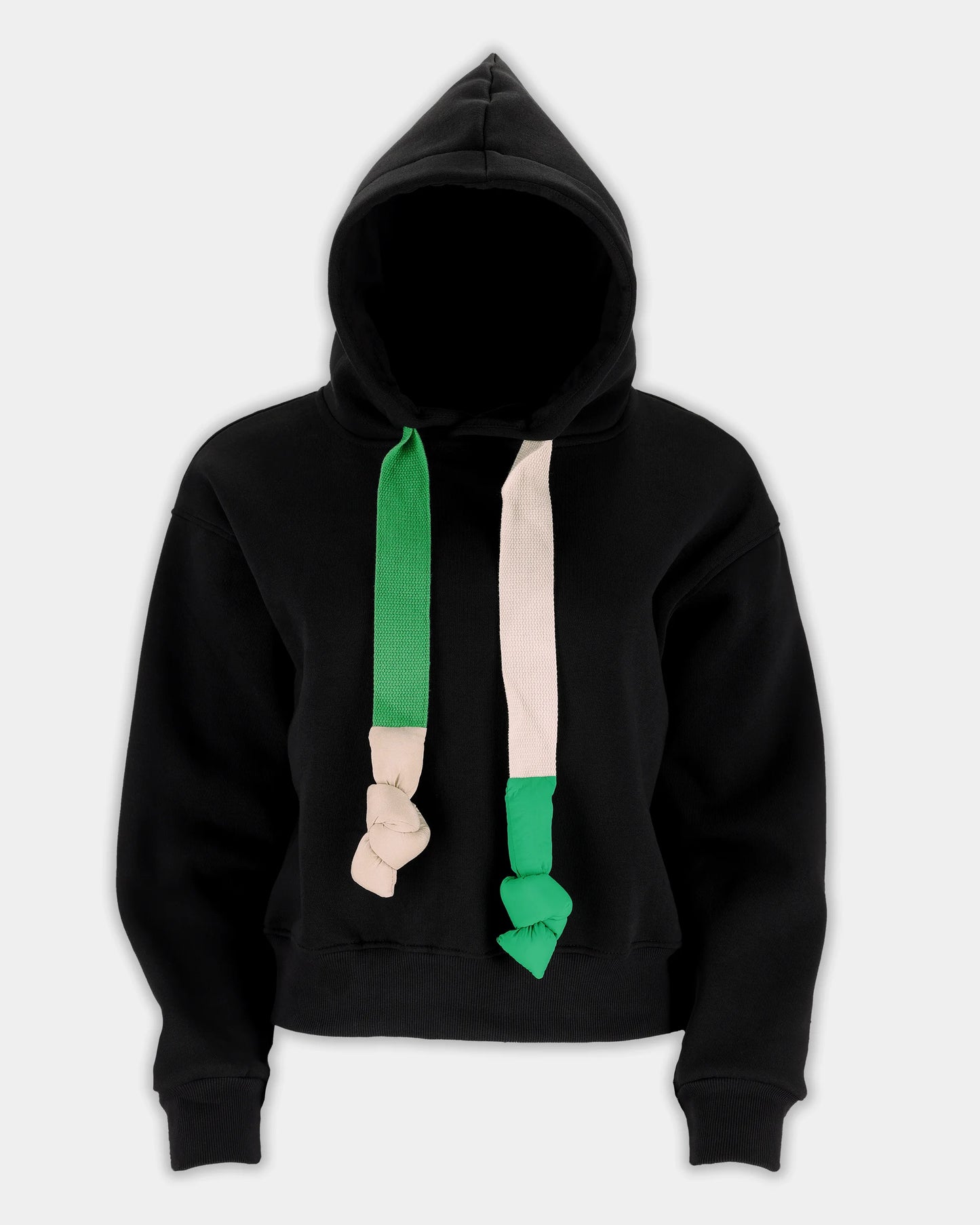 Lime Knot Women’s Hoodie - Black