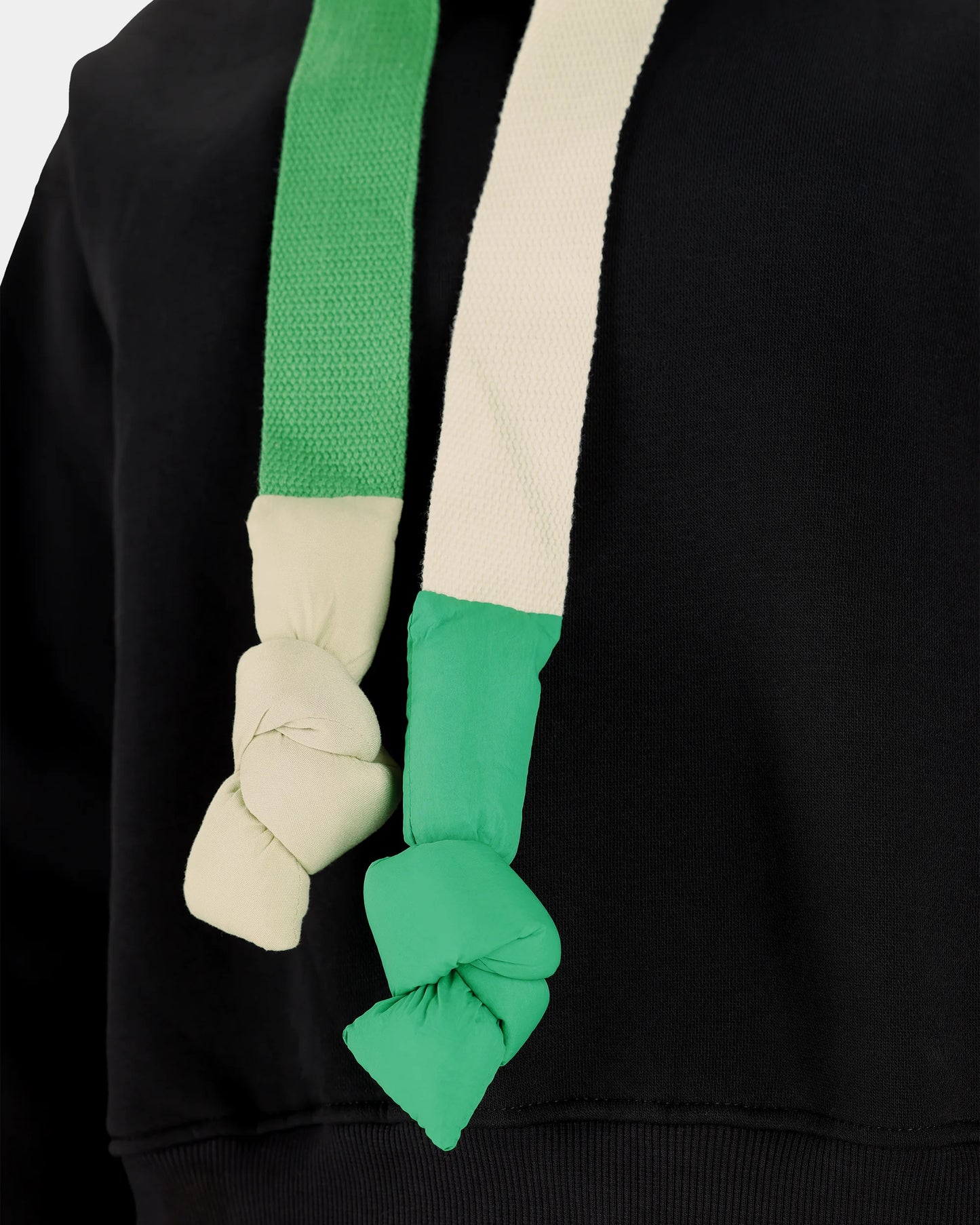 Lime Knot Women’s Hoodie - Black