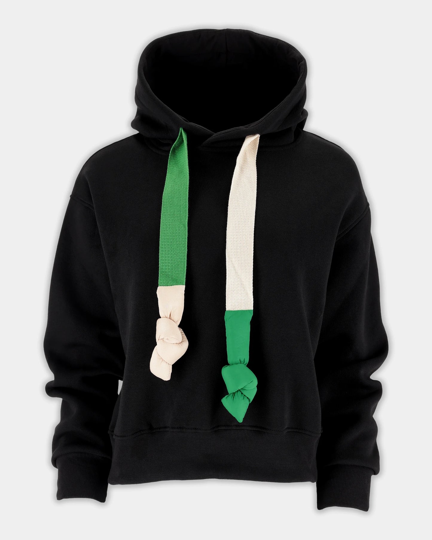 Lime Knot Women’s Hoodie - Black