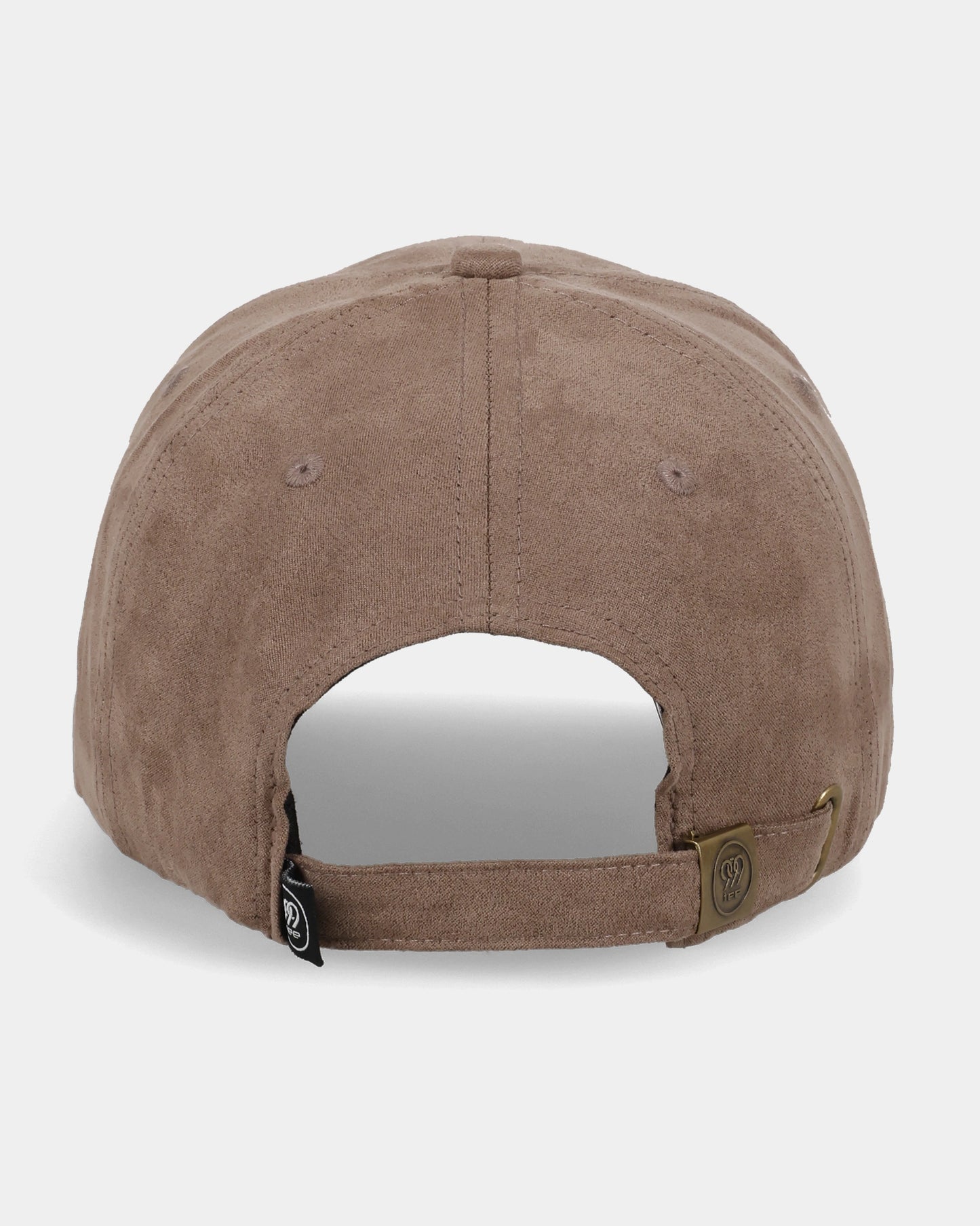 Custom Brown Suede Baseball Cap