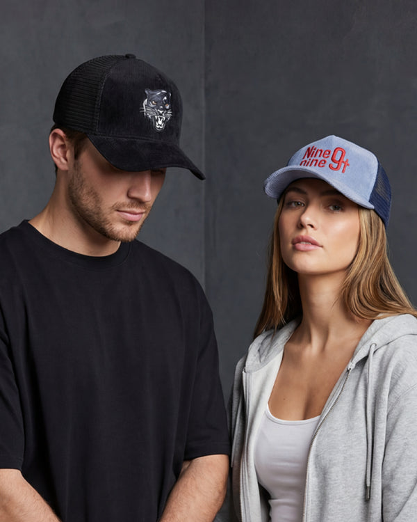 Panther + Vol.09 (Matt) Trucker Cap Combo (Set of 2)