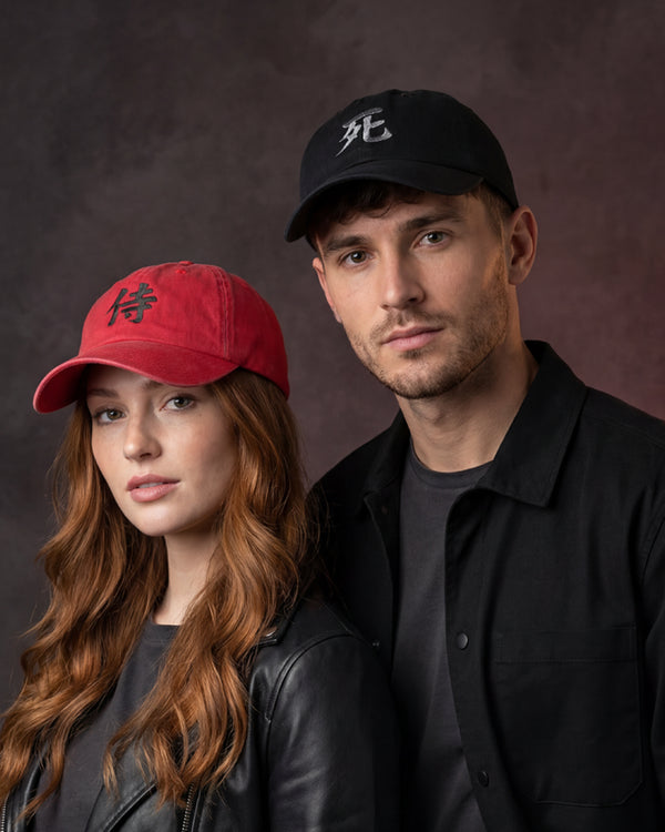 Bushido + Reaper Dad Cap Combo (Set of 2)