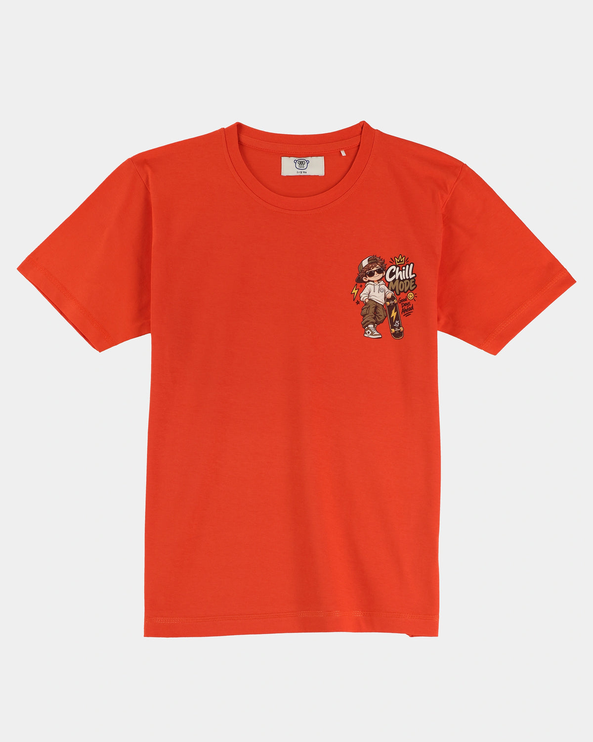 Chill Mode Kids' T-Shirt - Orange