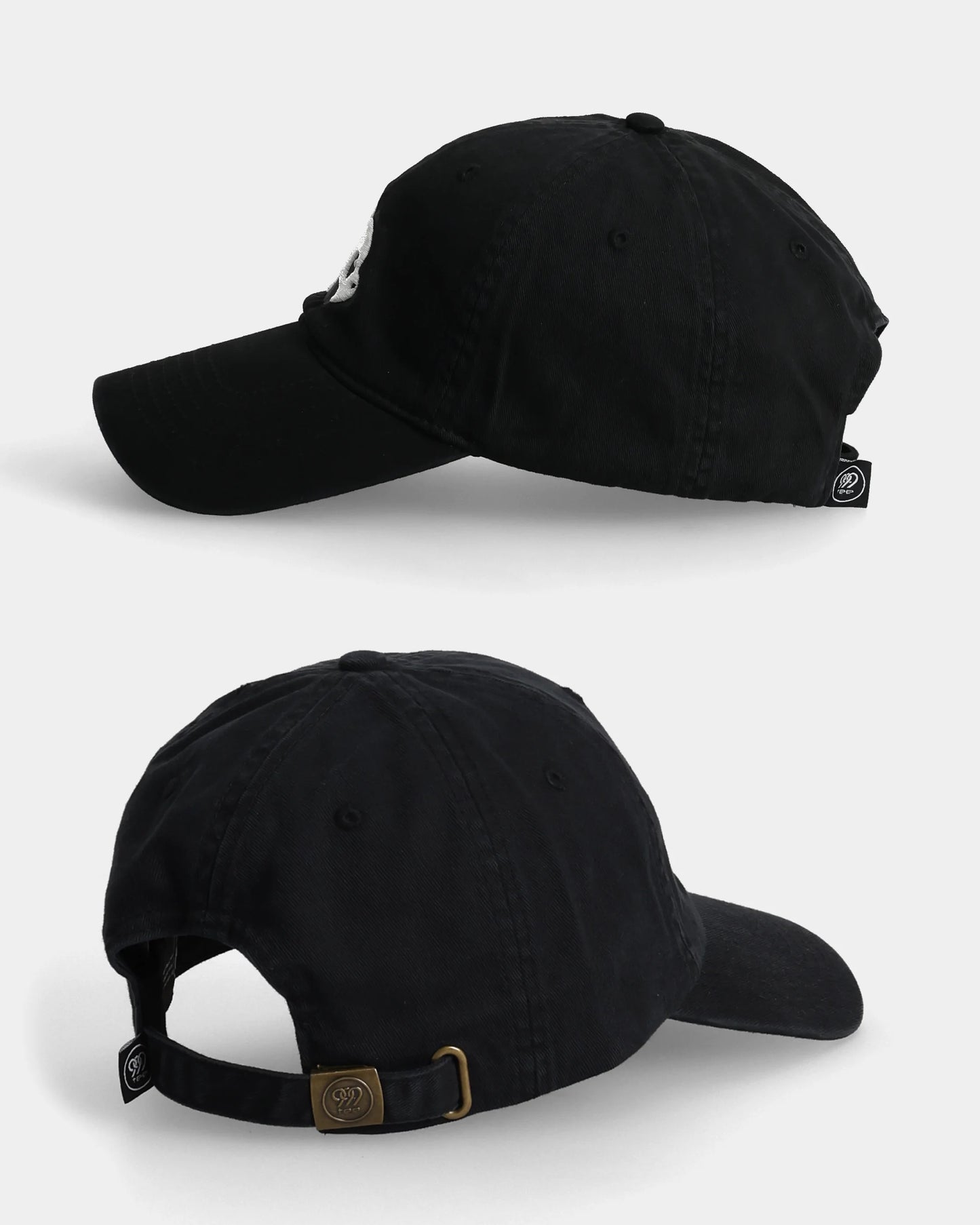 Lazy Panda Black Dad Cap