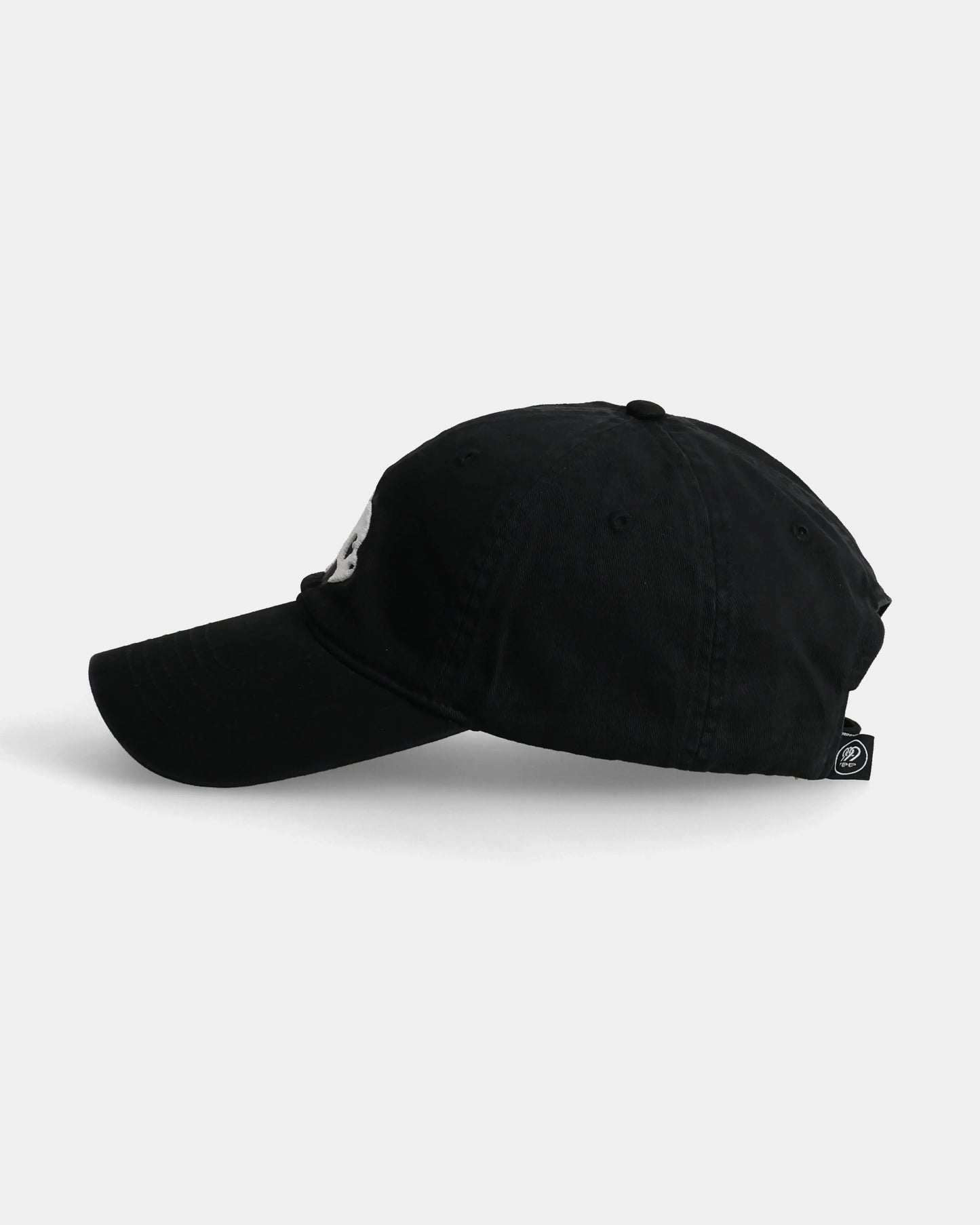 Lazy Panda Black Dad Cap