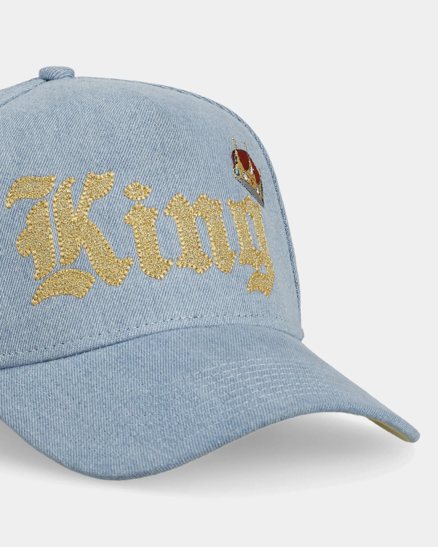 King Crown Denim Cap