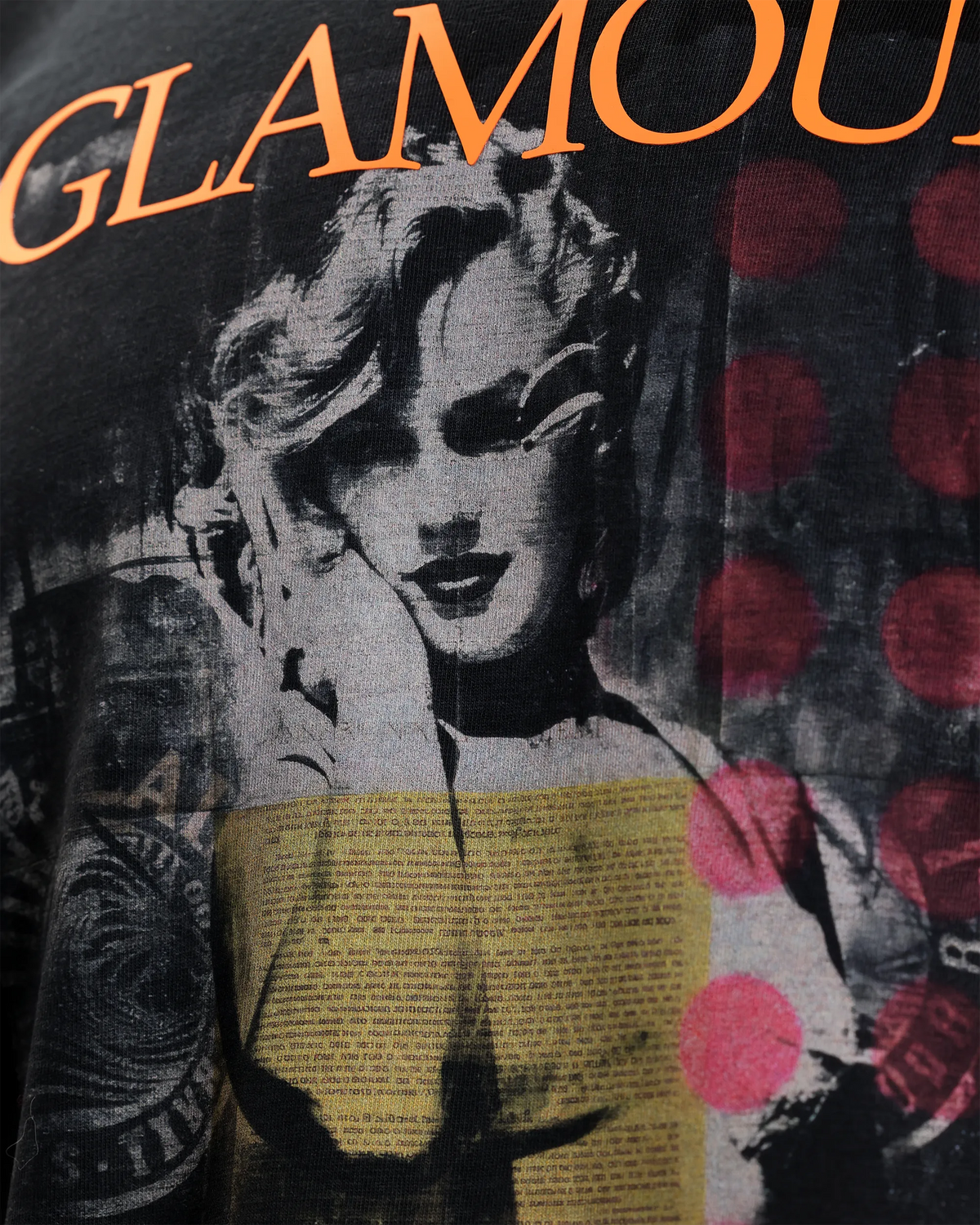 Glamour With Warning Men’s T-Shirt - Black