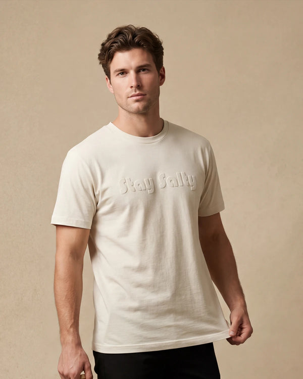 Stay Salty Men’s T-Shirt - Natural