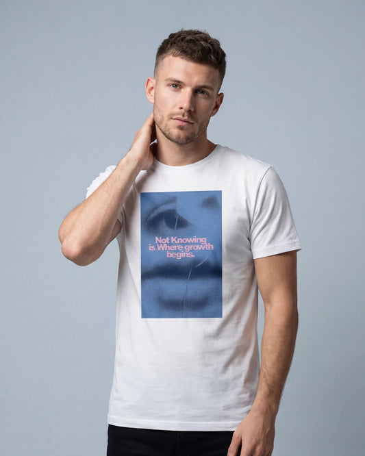 Not Knowing Men’s T-Shirt - White