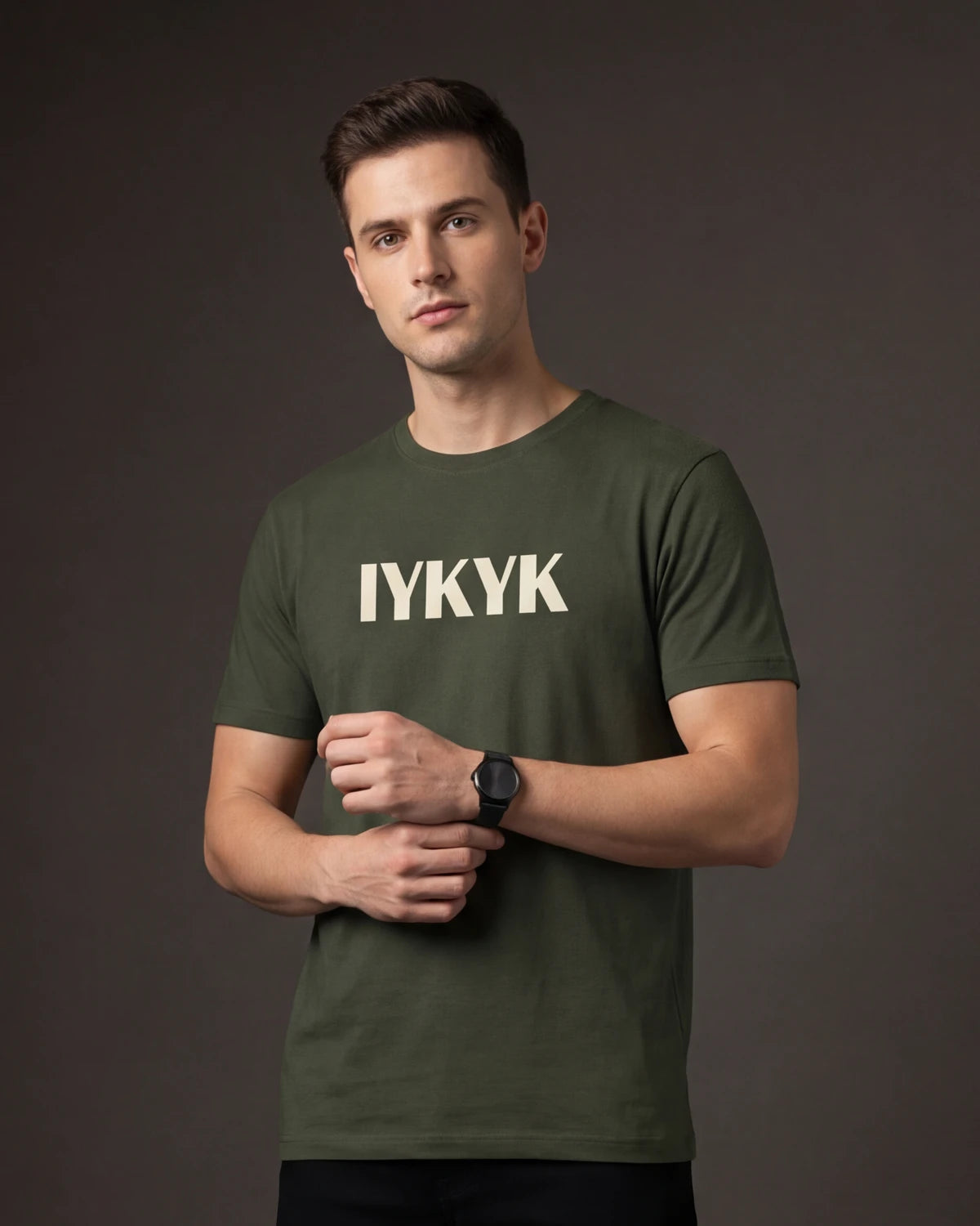 IYKYK Men’s T-Shirt - Olive