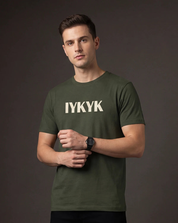 IYKYK Men’s T-Shirt - Olive