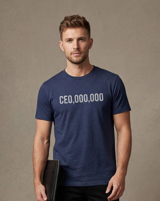 CEO,000,000 Men’s T-Shirt - Denim Melange