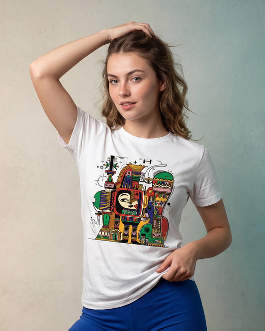Aztec Abstract Women's T-Shirt