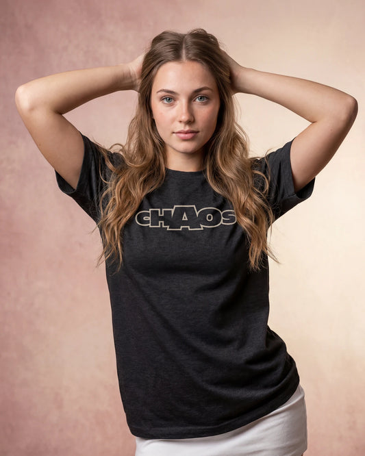 Chaos Women’s T-Shirt - Charcoal Melange