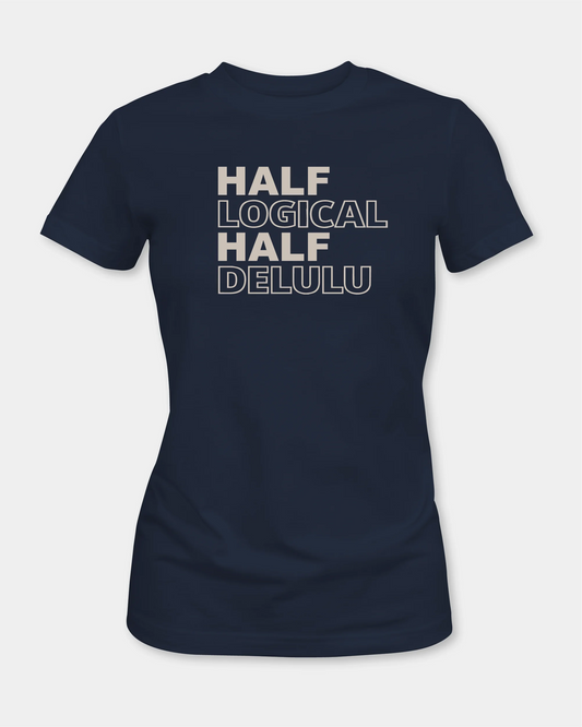 Logic x Delulu Women’s T-Shirt - Navy