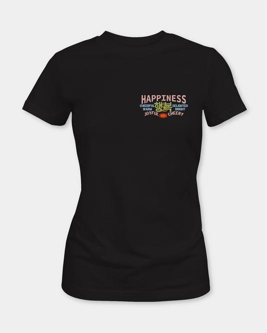 Happiness Embroidered Women’s T-shirt