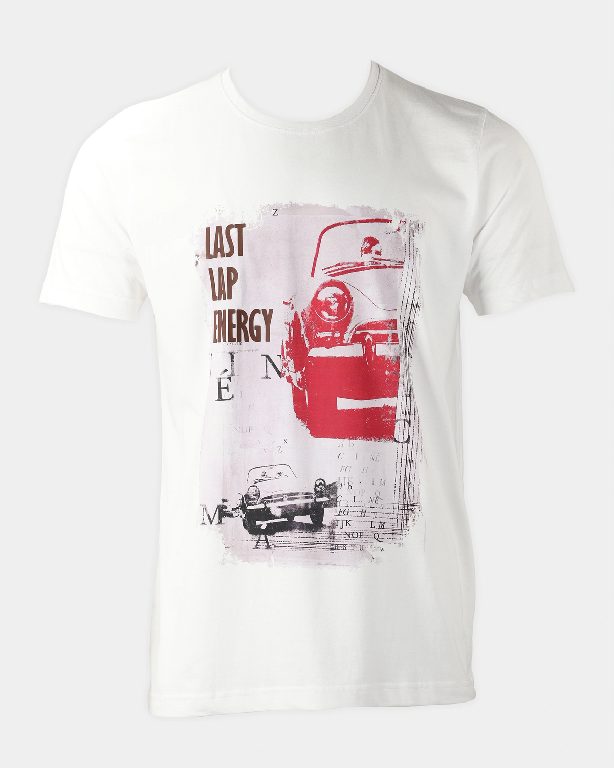 Last Lap Energy Men’s T-Shirt - White