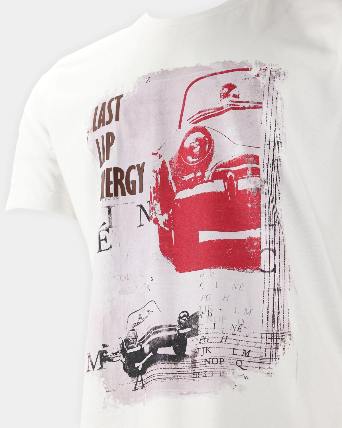 Last Lap Energy Men’s T-Shirt - White