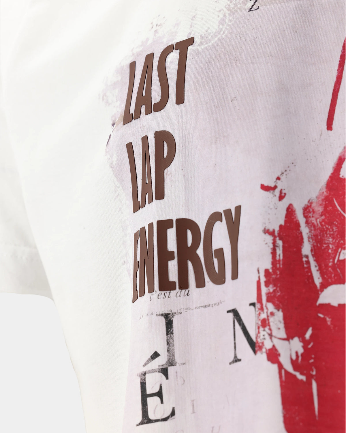 Last Lap Energy Men’s T-Shirt - White