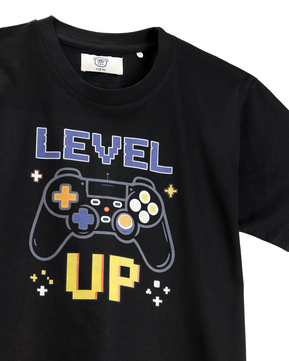 Level Up Kids' T-Shirt - Black