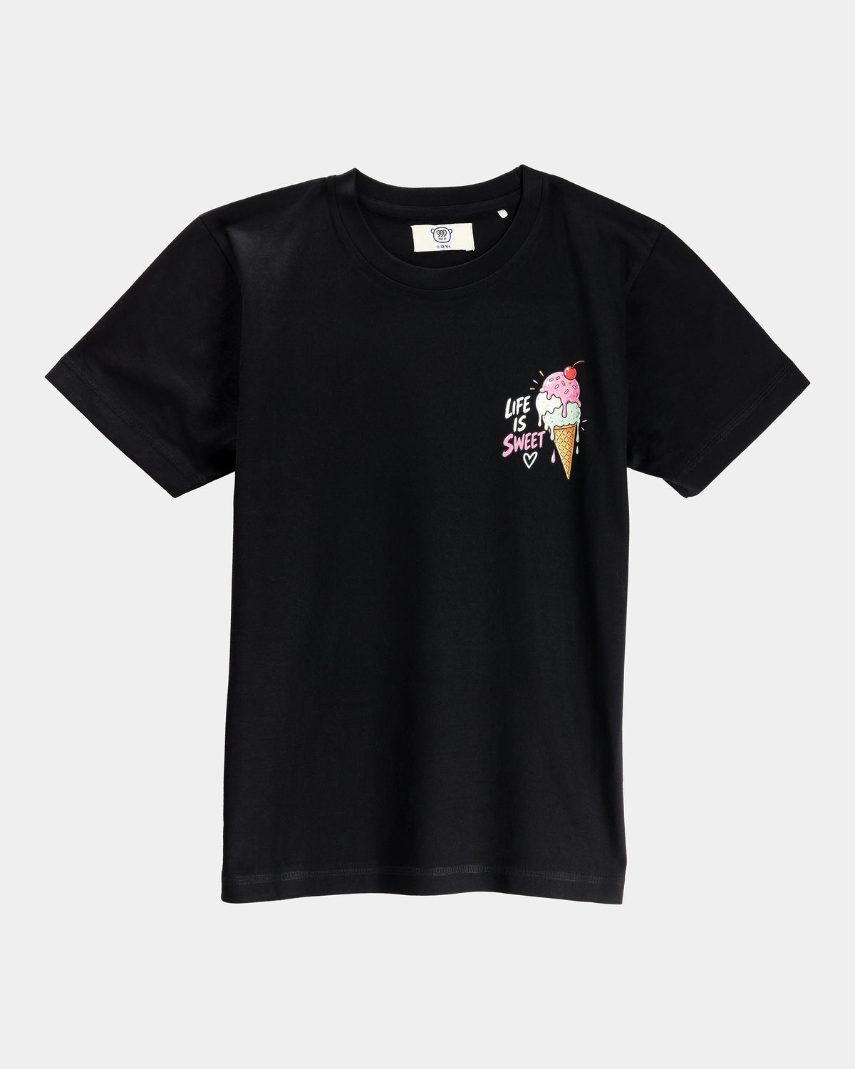 Life Is Sweet Kids' T-Shirt - Black