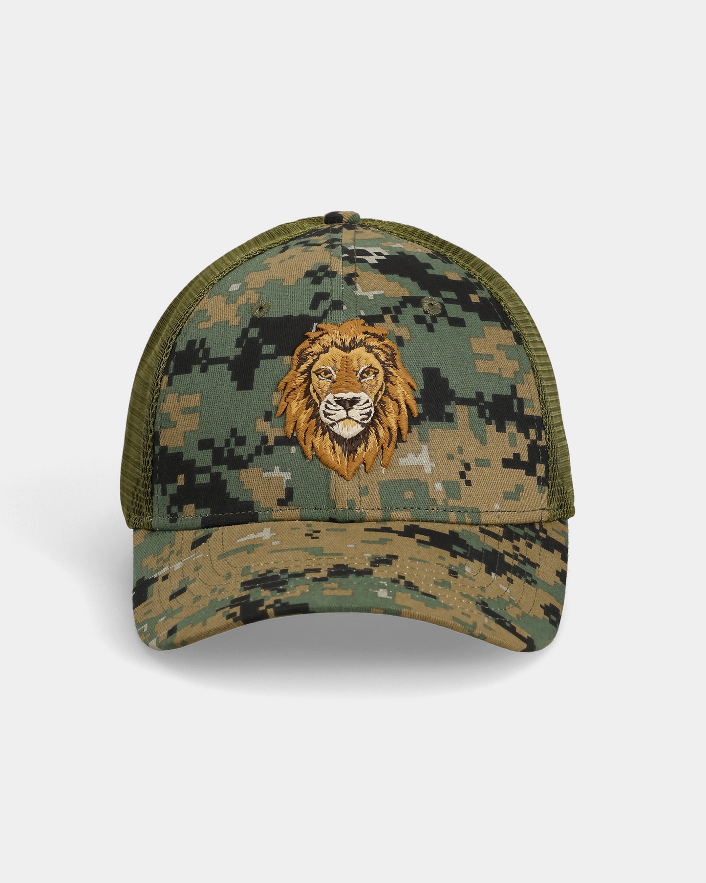 Lion Camo Trucker Cap