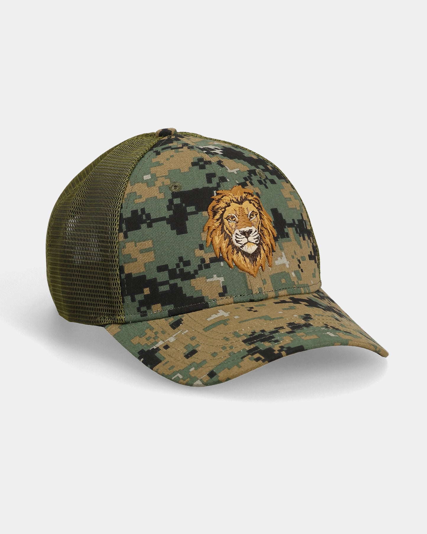 Lion Camo Trucker Cap