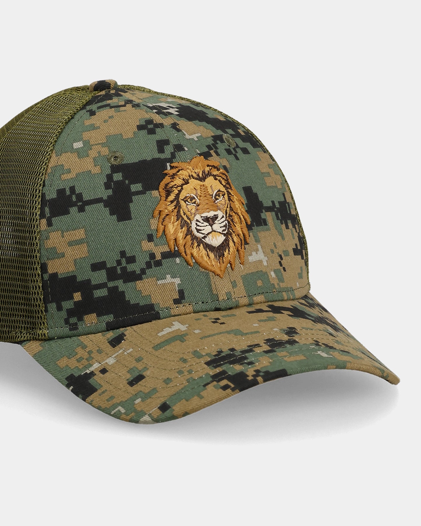 Lion Camo Trucker Cap