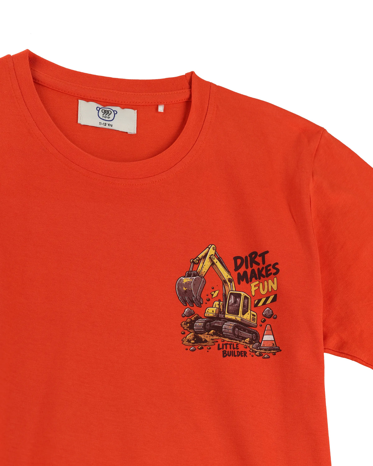 Dirt Makes Fun Kids' T-Shirt - Orange